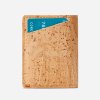 Slim Cork Wallet Natural back