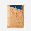 Slim Cork Wallet Natural front