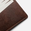 Cópia de Vegan Slim Bifold Wallet Brown Corkor block mobile
