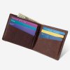 Slim Cork Wallet Brown cards