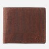 cork passcase wallet brown front