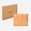 cork passcase wallet natural box