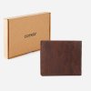 cork passcase wallet brown box