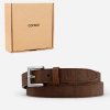 Women Cork Belt 1 (25mm) Silver Buckle 4