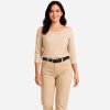 Belt Women Cork 30mm Gold Buckle 15
