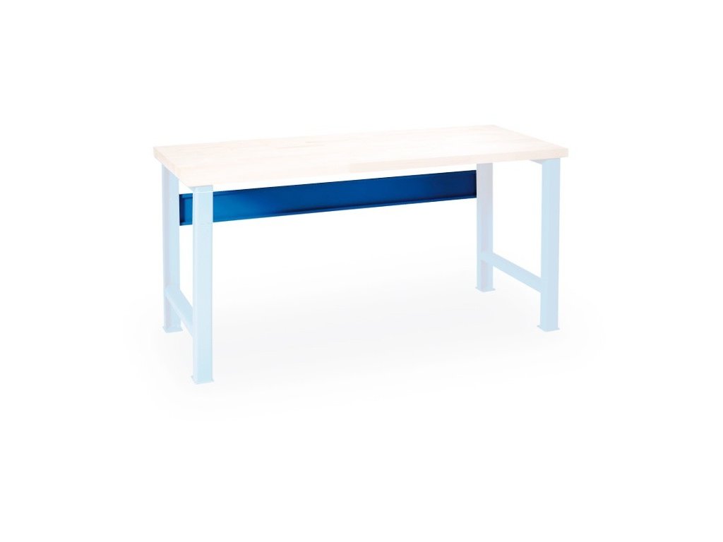spojovaci lista k pracovnim stolum do dilny gd 2000 mm modra 40223