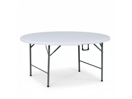 kulaty cateringovy stul 1520 x 740 mm skladaci deska 137160