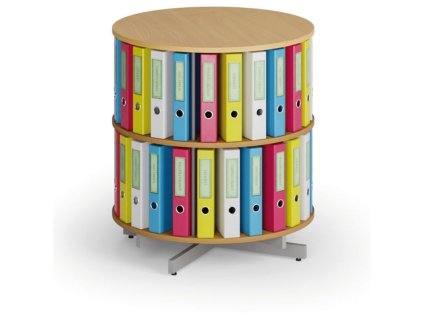 otocny regal na sanony 2 patra buk 129574