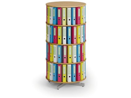 otocny regal na sanony 4 patra buk 129584