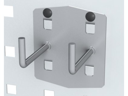 hacek dvojity 90 50 mm na naradi pro europerfo panely 7826