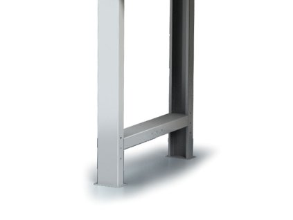 samostatna kovova noha pro dilenske stoly mechanic i pevna vyska 840 mm seda 7447