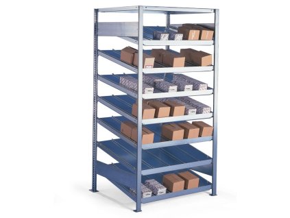 regal se sikmymi policemi 120 kg 2000 x 1000 x 500 mm zakladni 39189