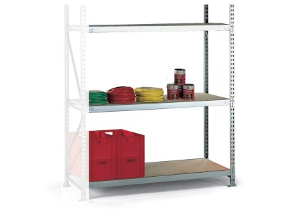 policovy regal nosnost 500 kg 2500 x 2600 x 1050 mm pristavny 6339