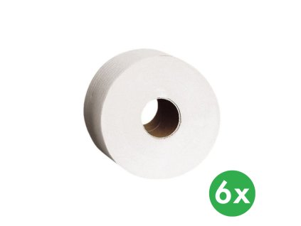 toaletni papir dvouvrstvy super bily role 245 m 6 ks 115614