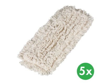 plochy mop na podlahu celosmyckovy 41 5 x 14 cm 5 ks 116069