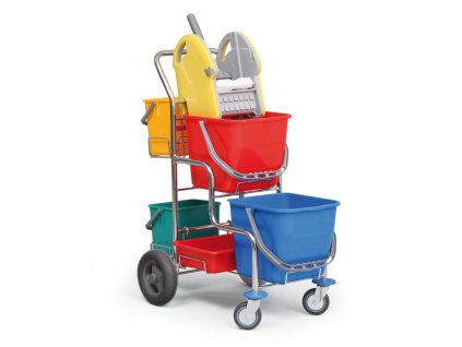 profesionalni uklidovy vozik bez drzaku na pytel 52 x 85 x 115 cm 125005
