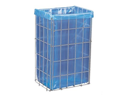 drateny kos na pouzite papirove rucniky nerez 1350