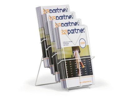 stolni zasobnik na prospekty 4x a4 1363