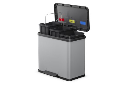 naslapny tridici odpadkovy kos trento oeko 3x9 seda 122123