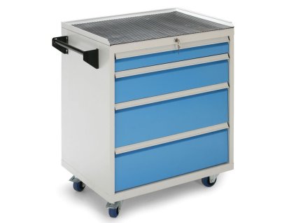 dilensky montazni vozik na naradi kovos 4 zasuvky 720 x 920 x 500 mm 243