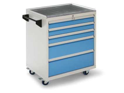 dilensky montazni vozik na naradi kovos 5 zasuvek 720 x 920 x 500 mm 244
