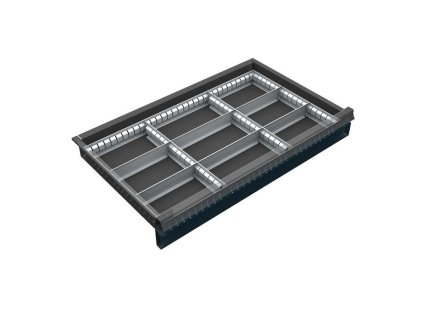 organizer naradi do zasuvky dilenskych voziku kovos kovovy 9 prihradek 60 120 mm 2271