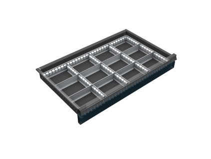 organizer naradi do zasuvky dilenskych voziku kovos kovovy 12 prihradek 60 120 mm 2272