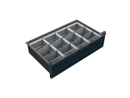 organizer naradi do zasuvky dilenskych voziku kovos kovovy 12 prihradek 150 240 mm 2275