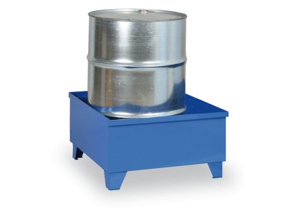 ocelova zachytna vana pro 1 sud 100 l 2338