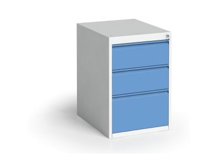 zavesny dilensky box na naradi kovona 3 zasuvky 480 x 610 x 700 mm 6153