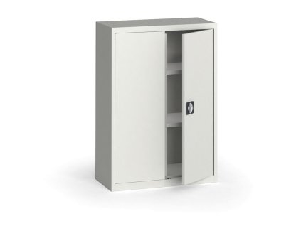 plechova policova skrin na naradi kovona 1150 x 800 x 400 mm 2 police seda seda 12818