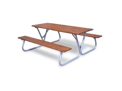 venkovni stul s lavicemi delka 1800 mm 14168