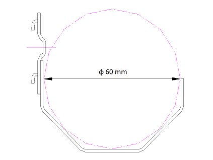 obloukovy drzak pro europerfo panely 15738