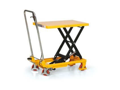 pojezdovy hydraulicky zvedaci stul tf nosnost 150 kg zdvih 720 mm 13131