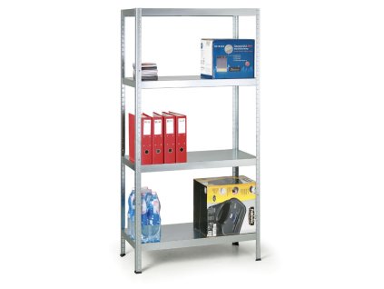 kovovy regal 130 kg 1800 x 900 x 400 mm 5 polic pozink 47102