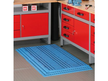 vysokozatezovy protiunavovy podlahovy rost 0 6 x 1 2 m modry 4483