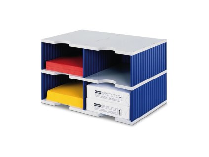 tridici moduly 4 siroke prihradky modra 2589