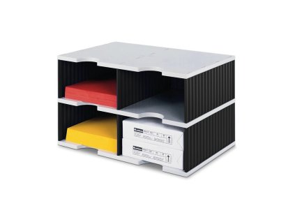 tridici moduly 4 siroke prihradky cerna 112479