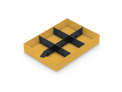 zasuvky do tridicich boxu kukuricova zluta 15365