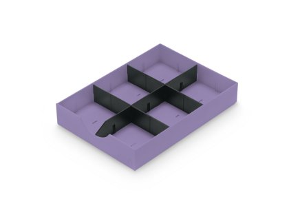 zasuvky do tridicich boxu fialova 15376