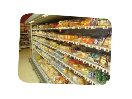 dohledove obdelnikove nerozbitne zrcadlo 600 x 400 mm 7680