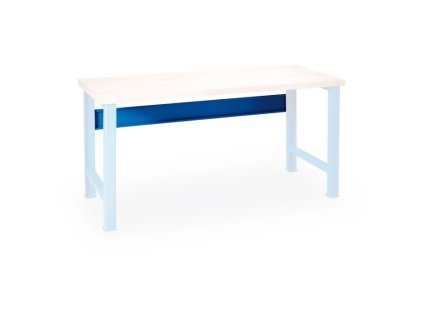 spojovaci lista k pracovnim stolum do dilny gd 1700 mm modra 40222