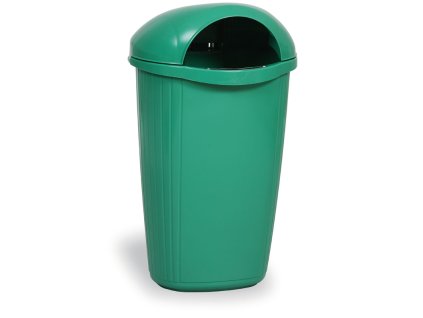 venkovni odpadkovy kos na sloupek dinova 50 l svetle zeleny 255