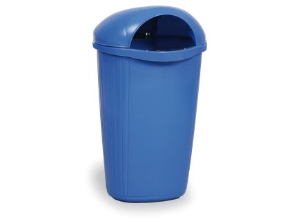 venkovni odpadkovy kos na sloupek dinova 50 l modry 572