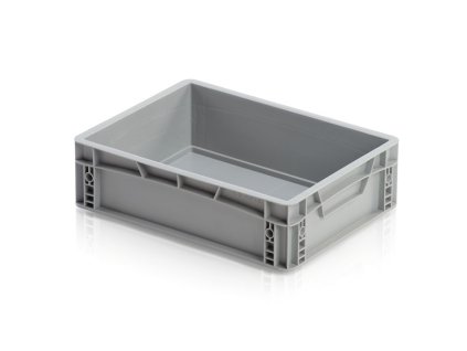 plastova prepravka uzavrene rukojeti 400 x 300 x 120 mm 140670