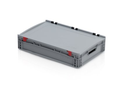 plastova prepravka s vikem 600 x 400 x 135 mm 19727