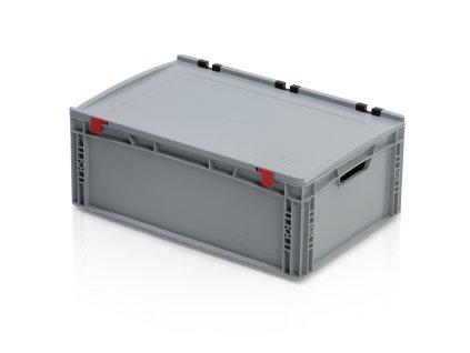plastova prepravka s vikem 600 x 400 x 235 mm 19729