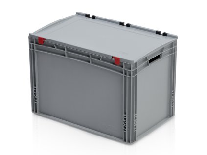 plastova prepravka s vikem 600x 400 x 435 mm 19732