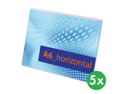 plexi pultove stojanky typ l a6 na sirku baleni 5 ks 115468