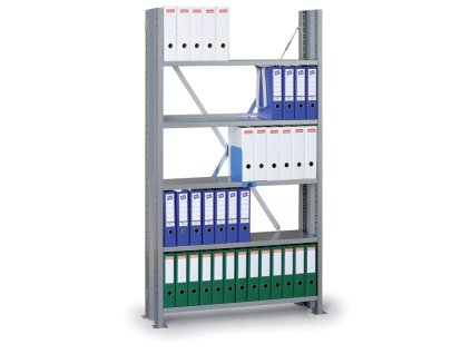 archivacni regal s bocnimi stenami variant 2190 x 1240 x 300 zakladni 46815